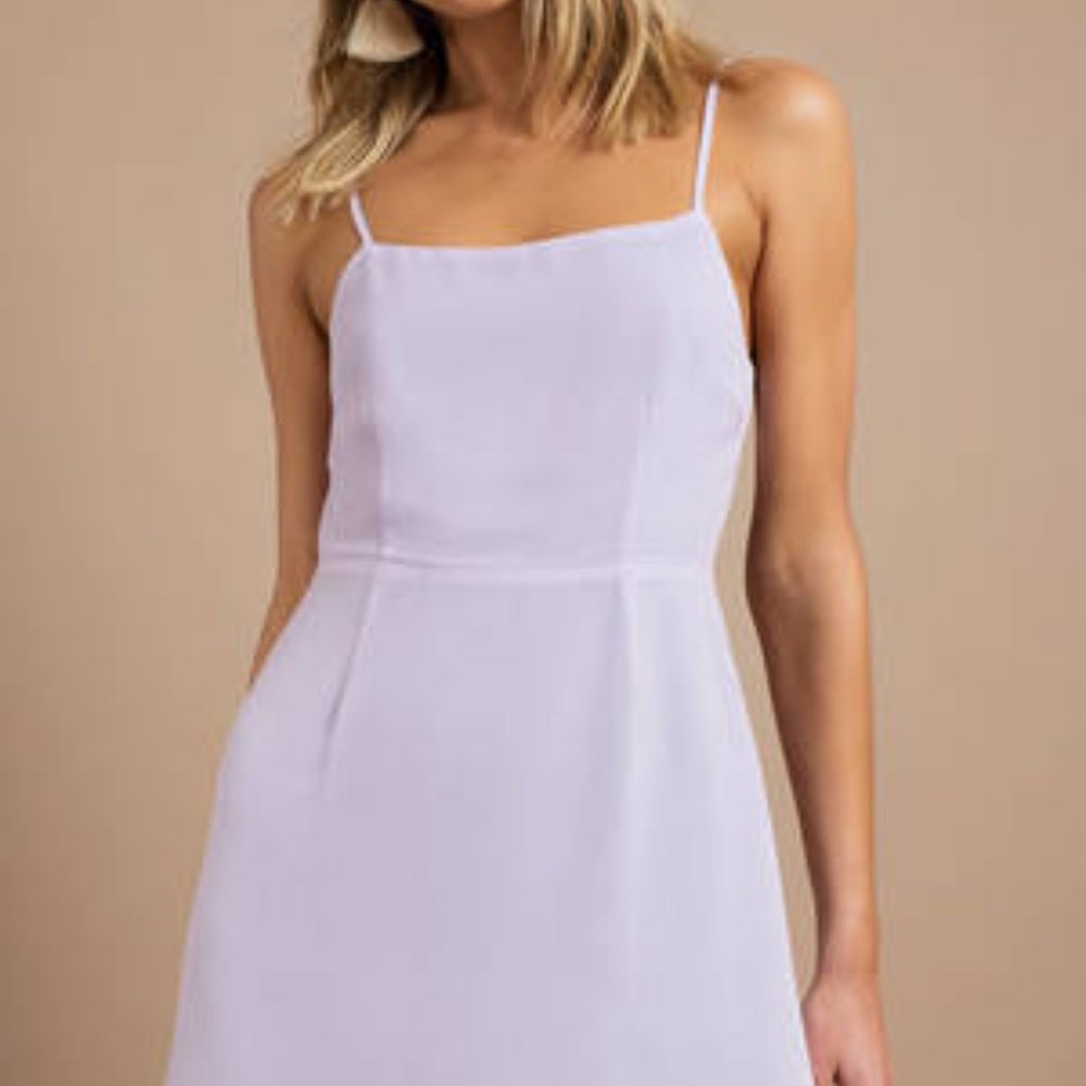 NWT TOBI THAT'S IT LAVENDER SKATER DRESS